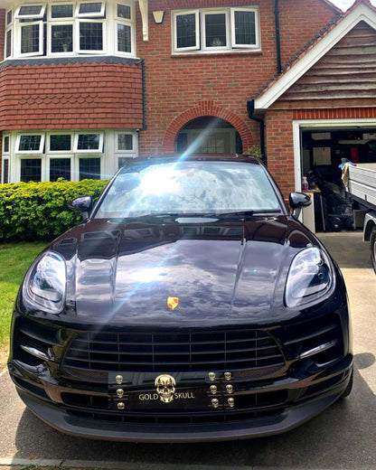 Porsche macan, gold skull wax, gloss and go wax, detailing, car wax, car care products, best wax 